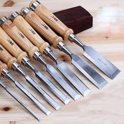 1pc of willow handle and chrome steel boring tool kit for woodworking tool knives carving tools 6~32mm tool organizer