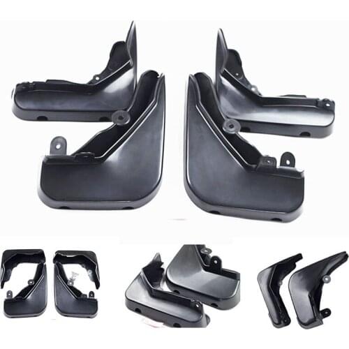 4pcs Premium Auto Front&Rear Heavy Duty Molded Flares Splash Mud Flaps Guards Fenders For Mercedes Benz E200/E260/E300 2008-2016
