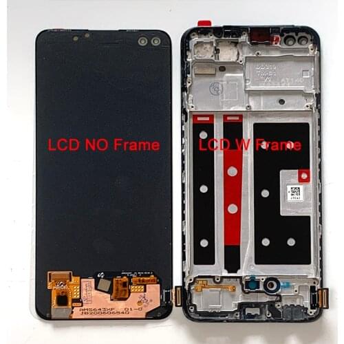 6.43"Original Amoled M&Sen For Oppo Reno 4 F 4F LCD Display Screen+Touch Panel Digitizer For Reno4 Lite Reno 4 lite CPH2125