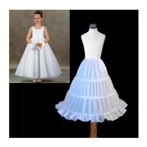 Girls Cheap Petticoats For Girls Kids Underwear Formal Wear Dresses A Line Tutu Skirts Wedding Dresses Accessories