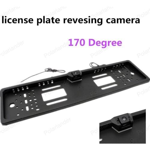 Hot sell 170 degree Auto Car Reverse Parking Rearview Camera Waterproof License Plate Frame Rear View Camera