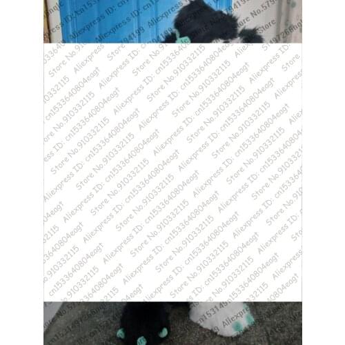 Customized Available REAL PHOTO dx0079 head CAT full sets husky dog Suit fursuit Costume fox Party Carnival Gift