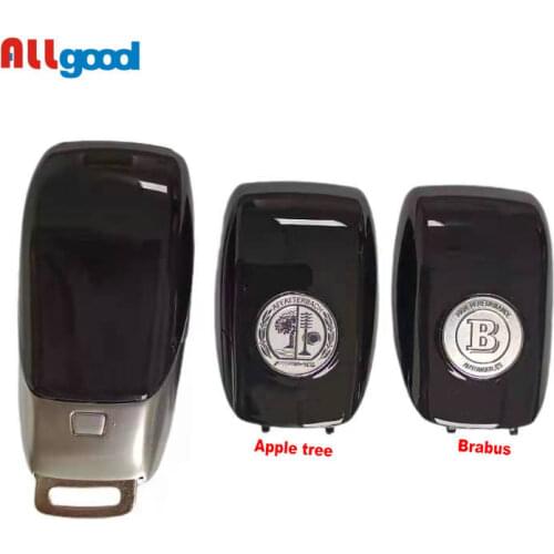 Allgood Metal Car Key Cover Back Key Cover Shell Case For Mercedes Benz AMG W212 W211 W210 W213 W205 W202 W203 W204 W177 C63 E63