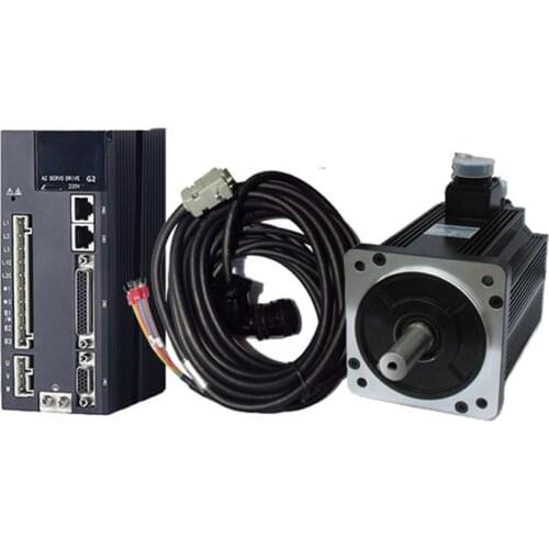 Manufacturer Direct Sale 180mm Flange 4.3 4.5KW AC servo motor And Driver