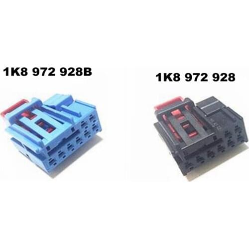 2/5/10/20/50pcs/lot 8 Pin/Way LED Taillight Plug Rear Brake Lamp Connector For Audi A7 A8L VW Passat B8 Golf 1K8 972 928/928 B