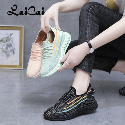 Womens Shoes New 2021 Spring Walking Shoes for Women Summer Mesh Sports Running Shoe Breathable Lightweight Ladies Fabric Shoes