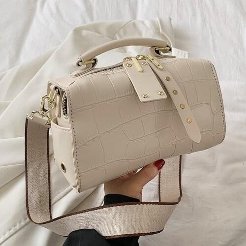 High Quality Women Small Pu Leather Handbags Shoulder Bags Designer Ladies Purse Messenger Bag Fashion Female Crossbody Bag New