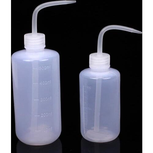 250/500ml Portable Clear Non-Spray Empty Tattoo Diffuser Wash Squeeze Bottle