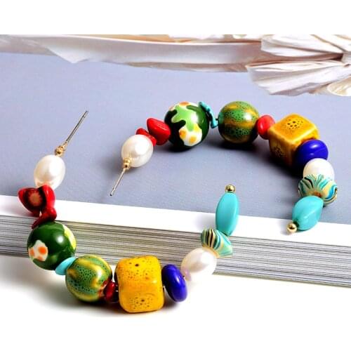 Behind you Ethnic Earrings