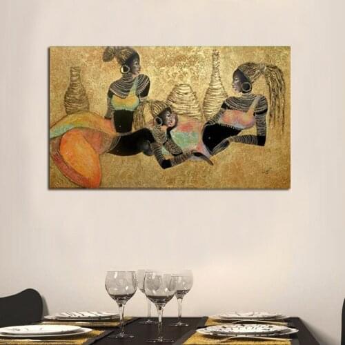 Large Size Pure handmade figure oil painting on canvas home decorative modern abstract wall pictures for living room