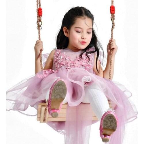 2021 40*16.2*1.2CM Pastoral Four-Board Wooden Hanging Swing for Outdoor Can Bear a Weight of 150 Kilograms