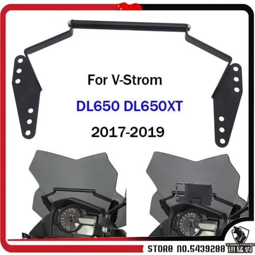 DL650 XT V Strom Motorcycle Navigation Phone Mount Bracket For Vstrom DL 650 2017-2019 Accessories USB and Wireless charging