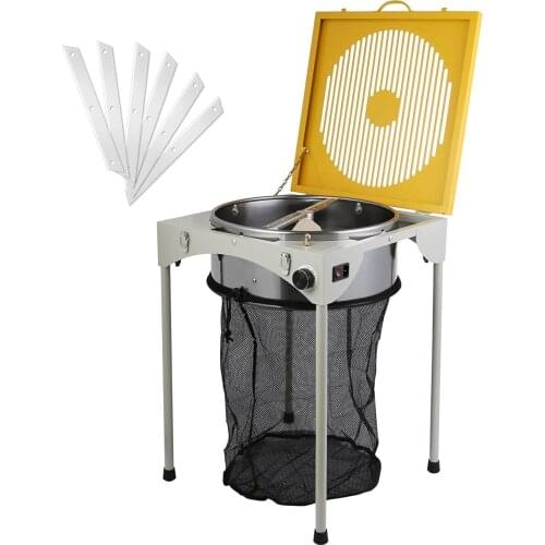 110V / 220V 18" Table Hydroponic 3 Speed Electric Leaf Bud Trimmer Trim Reaper W/ 6 Extra Blades