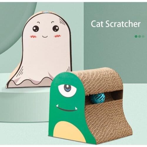 Cat Scratcher Cat Litter One Cat Scratcher Cardboard Non-shaving Corrugated Cat Scratch Grinding Claw Vertical Cat Claw Board