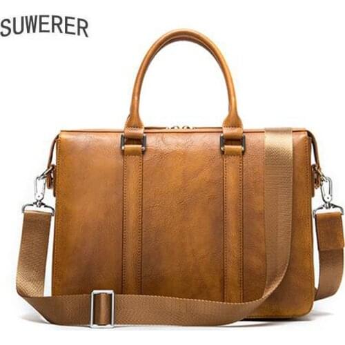 Retro leather Bag new 2021 Trend Rub Color luxury handbag famous brand fashion tree cream leather briefcase computer bag