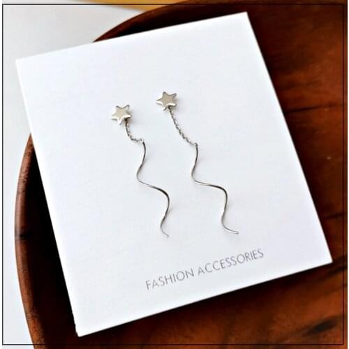 LANIWOO Mini Star Earstring 2021 Korea New Fashion Jewelry Elegant For Women Wholesale Accessory
