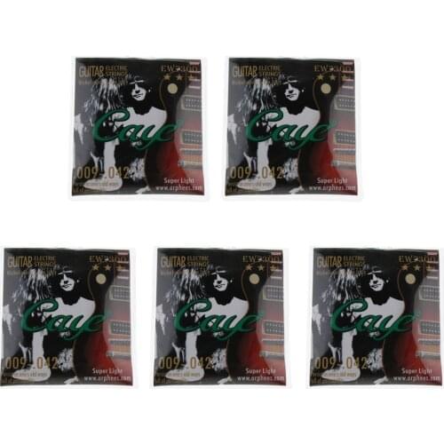 Finest Quick Response Nickel Alloy Electric Guitar Strings E-B-G-D-A-E Set