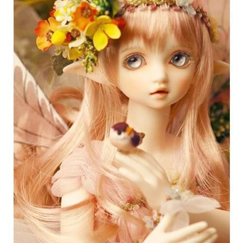 1/4 scale nude BJD girl MSD Joint doll Resin figure model toy gift,not include clothes,shoes,wig and other accessories D2135
