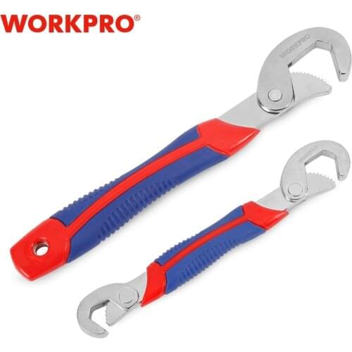 WORKPRO Universal Wrench Set Spanners Hand Tool Set Card Holder Plumbing Tools Wrench Car Bicycle Repair Wrenchs Tool Set