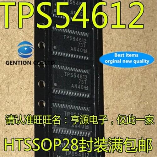 5Pcs TPS54612PWPR TPS54612 HTSSOP28 Buck converter switching regulator in stock 100% new and original