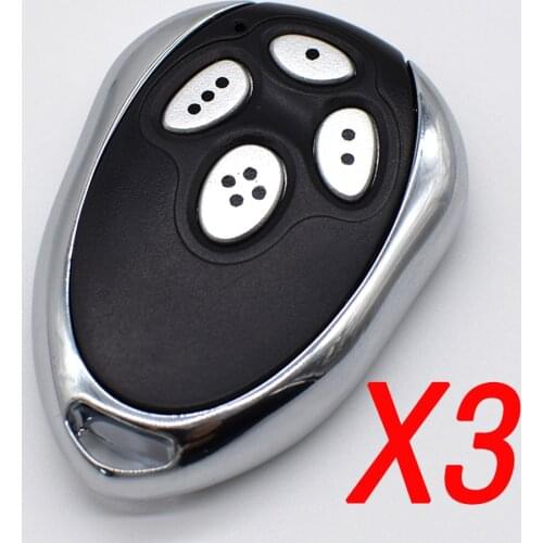 3PCS Compatible Alutech AT-4 remote control ASG600 AN-Motors 433mhz remote control garage gate door control panel for barrier
