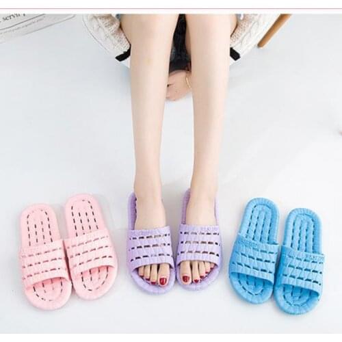 Couples Indoor EVA Home Hotel Sandals and Slippers Women Summer Non-slip Bathroom Home Slippers Men Flat Shoes Unise