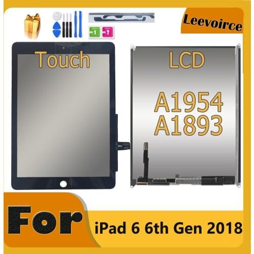 LCD Touch For iPad 6 6th Gen 2018 A1893 A1954 Touch Screen Digitizer panel LCD Display Screen For ipad Pro 9.7 2018 A1893 A1954
