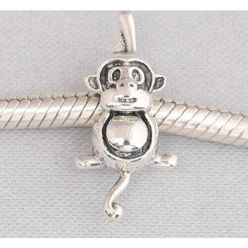 Monkey Charm fit Pandora Bracelet Bangle Authentic S925 DIY Jewelry