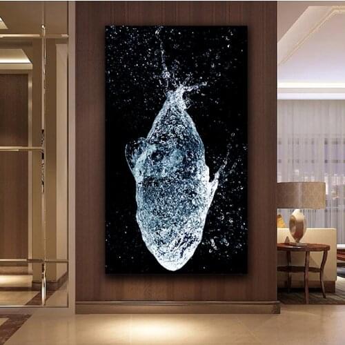 Modern Abstract Animal Whale Dolphin Art Posters Minimalist Water Wave Pattern Canvas Painting Home Decoration Childrens Room