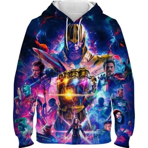 New Men Women Children Marvel The Avengers Hoodies 3D Print Pullover Fashion Sweatshirts Boy Girl Kids Casual Hoody Jacket