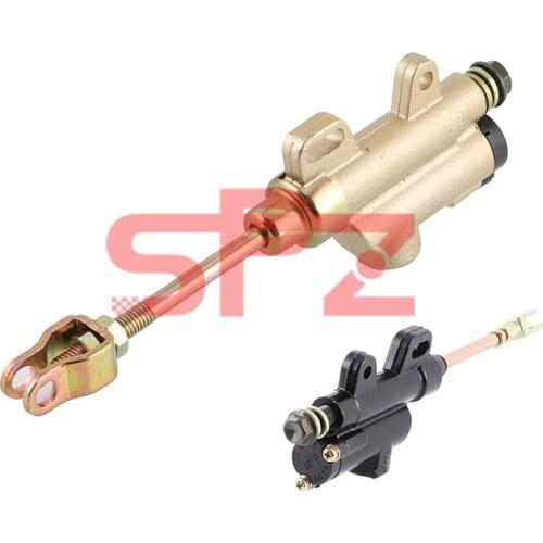 Off-road rear brake black gold foot hydraulic brake master cylinder pump for motorcycle dirt tunnel bicycle ATV