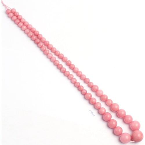 High Quality 6-14mm Pretty Rhodonite Graduated Shape DIY Gems Loose Beads Strand 17" Jewelry Making w1685