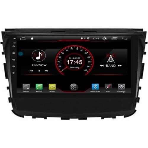 10.2 " 2.5D Car DVD Multimedia player For SSANGYONG REXTON 2019 2020 Android 10 Radio Tape Recorder Navigation GPS camera maps