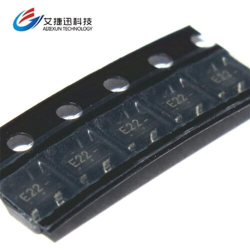 20Pcs 2SK932-22-TB-E E22 High-Frequency Low-Noise Amplifi er Applications SOT23 New and original