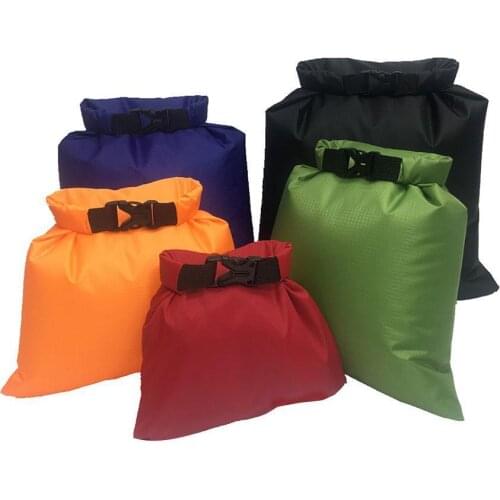 5pcs/set Outdoor Dry Waterproof Bag Dry Bag Sack Kayaking Water Drifting Bags Fishing Supplies Storage Floating Rafting Spo T0P8