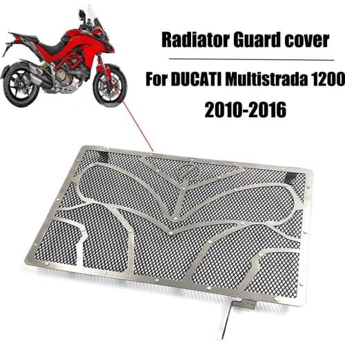 For DUCATI Multistrada 1200 2010-2016 Motorcycle Accessories Radiator Grille Guard Grill Cover Protector