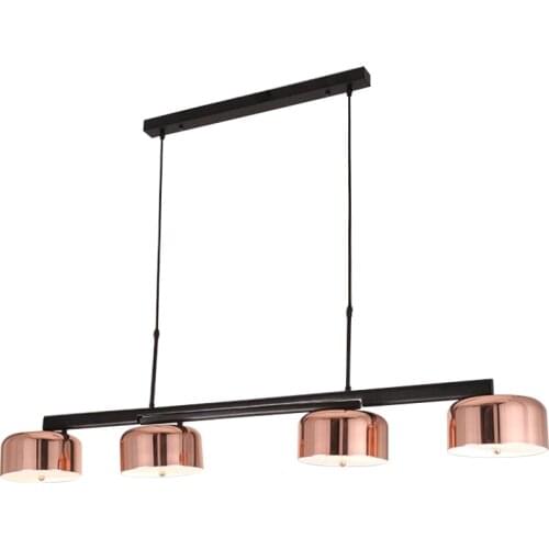 BDBQBL 120cm/140cm 4 Pcs Lampshade Pendant Lights Nordic Originality Pendant Lamp 110-240V Cord Droplight Coffee Villa Hanglamp