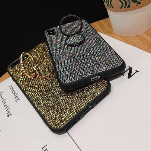 Luxury Shiny Case For Huawei P20 P30 Lite Pro Honor 10 9 Lite 8A 7A 7C 20 8X 9X Y5 Y6 Y7 Y9 P Smart Back Cover Funda Bling Cover