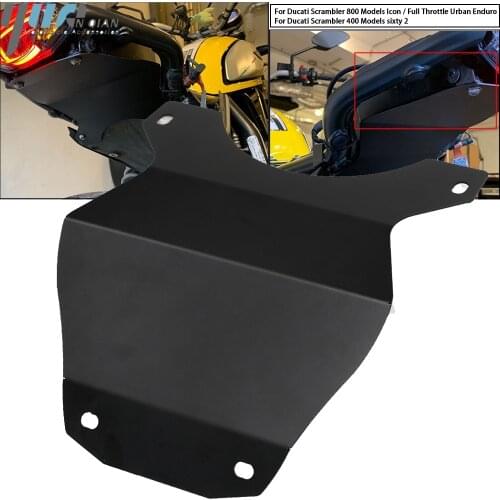 For Ducati Scrambler 400 Scrambler400 Models sixty 2 sixty2 New Motorcycle Aluminum Black Rear Back Mudguard Fender Accessories