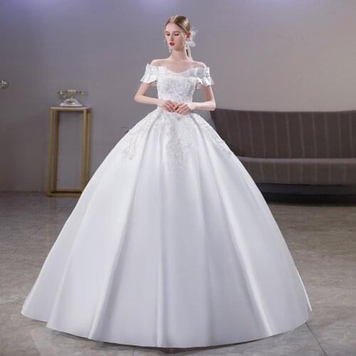 EZKUNTZA Satin Wedding Dresses