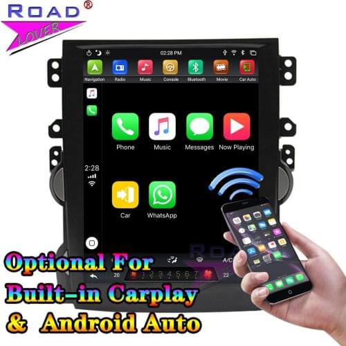 For Chevrolet Malib 2010-2014 Car Tesla Style Tape Recorder Head Unit Android 9.0 PX6 4G+64G 6 Core 9.7 " Auto GPS Navigation