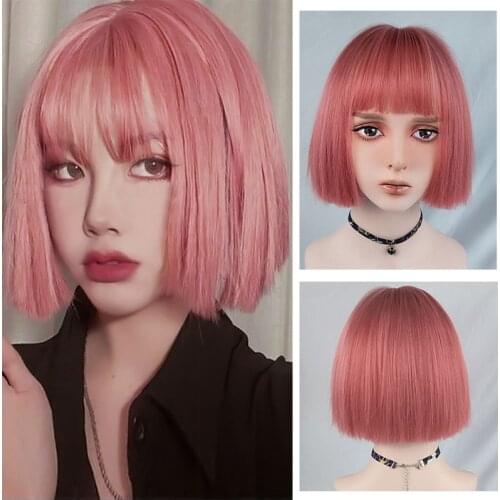 MOD DORA Pink Wigs