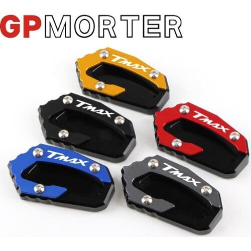 Newest Motorcycle Item For Tmax Tech Max TMAX 560 2019-2020 TMAX530 2017-2020 CNC Side Stand Extension Plate pad
