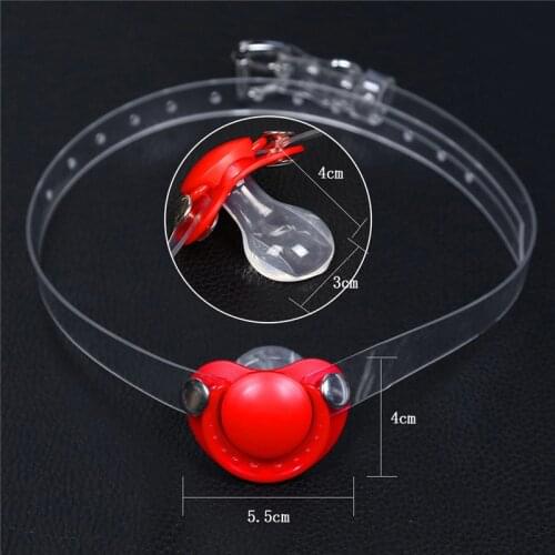 New Woman Sexy Bdsm Bondage Leather Erotic Toys Silicone Ball Open Mouth Gag Sex Toys Slave Bondage Gear Exotic Accessories