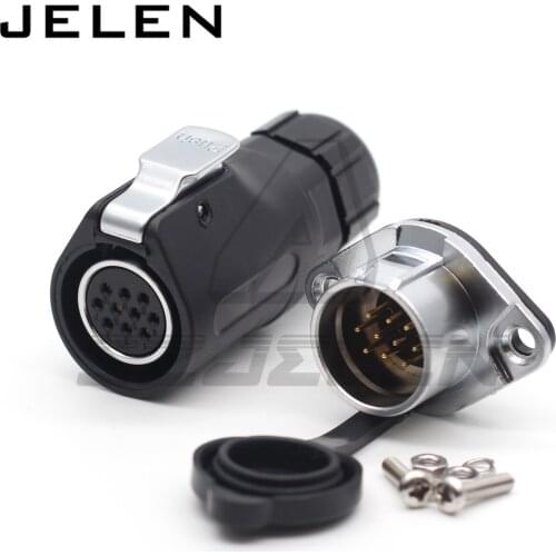 XHE20, 10pin Waterproof Wire Connector Plug Car Auto Sealed Electrical Set Car Truck connectors IP65