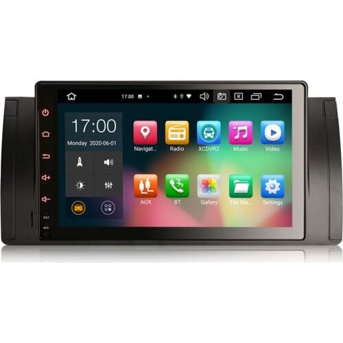 9" Android 10.0 OS Car Multimedia GPS Radio Player for BMW X5 E53 2000-2007 & E39 M5 1999-2003 & E39 1995-2003 & E38 1994-2001