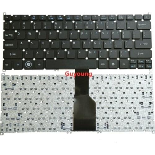 US English Laptop Keyboard for ACER Aspire S3 S3-391 S3-951 S3-371 S5-391 One 725 756 Travelmate B1 B113 B113-E B113-M