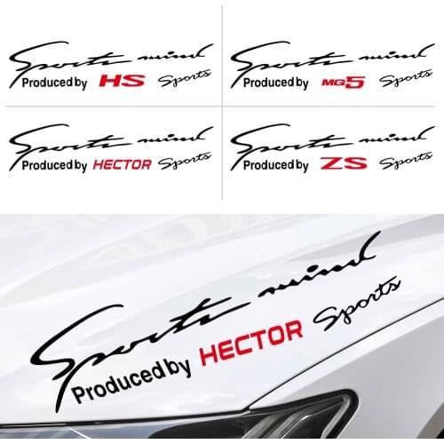 Car Vinyl Reflective Sport Racing Light Eyebrows Sticker For Morris Garages MG ZS GS 5 Gundam 350 Parts TF GT 6 Accessories