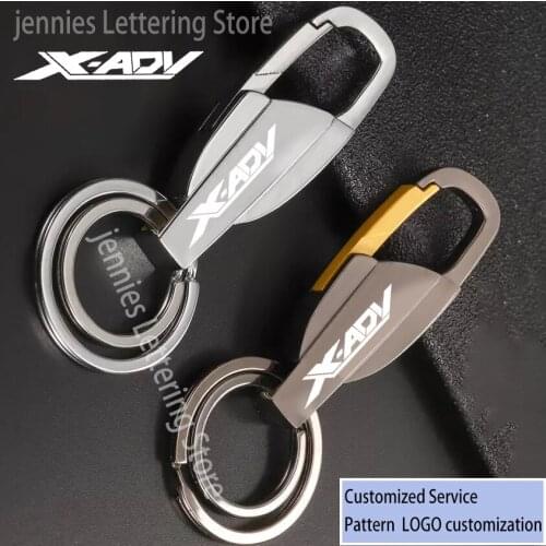 Motorcycle Keychain Alloy Keyring Key Chain with Logo Key ring For Honda XADV NC750X X ADV NC 750 X 2017 2018 2019 2020