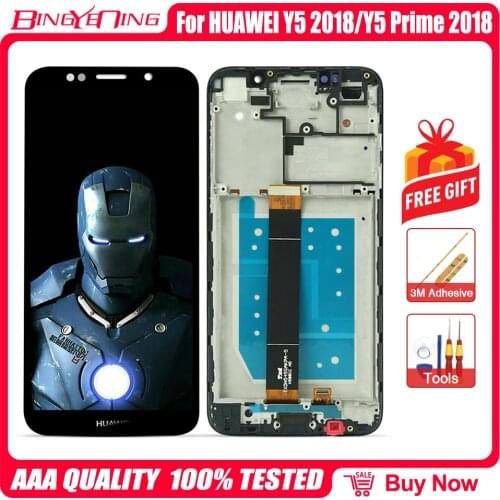 For Huawei Y5 2018 Display With Touch Screen Assembly Replacement For Huawei Y5 Prime 2018 LCD Digitizer With Tools